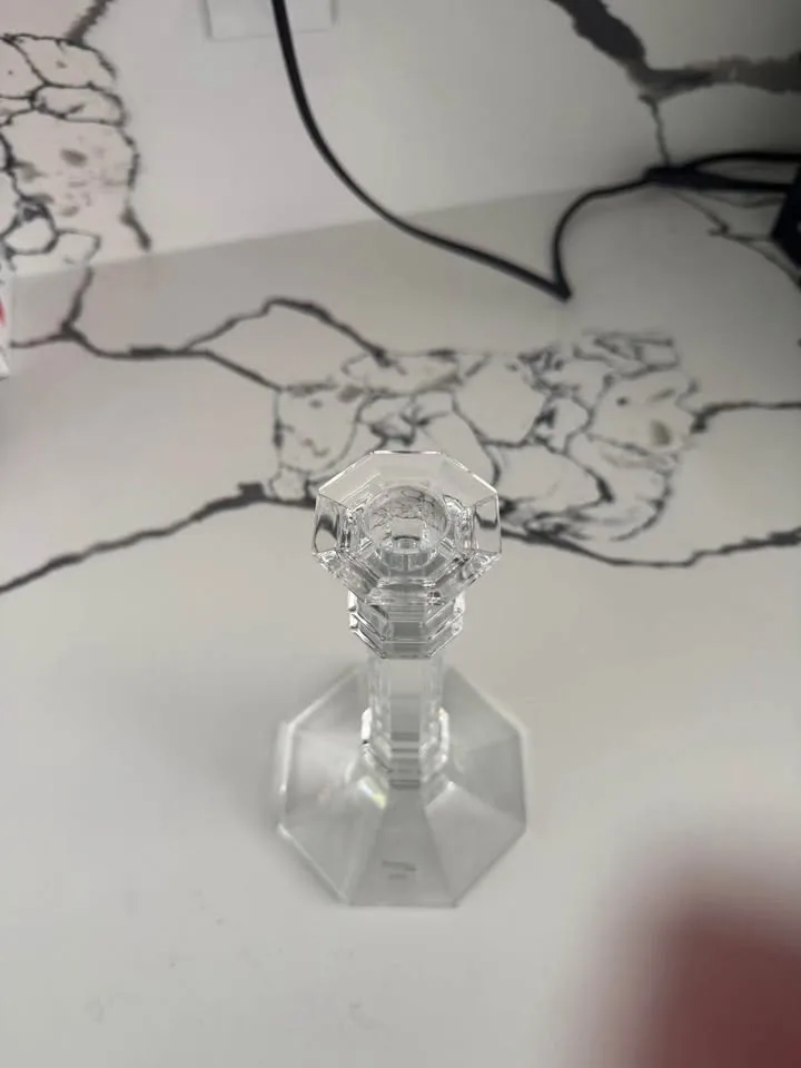 Reed & Barton Crystal candle holders image indicator(6)