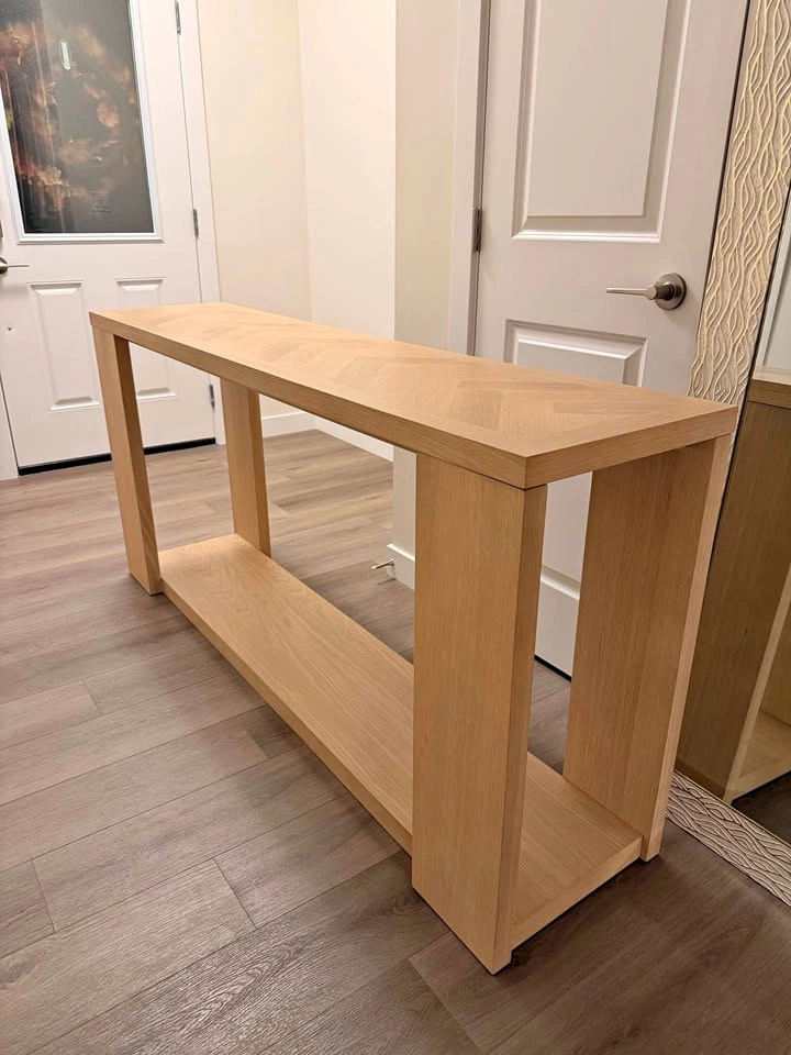Pottery Barn - Blair Herringbone Console Table (68”)