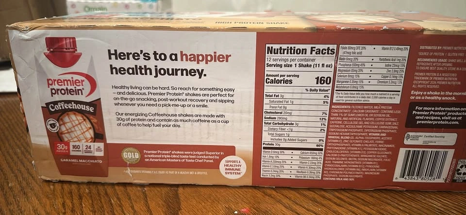 12 pack Premier protein caramel macchiato - photo 2