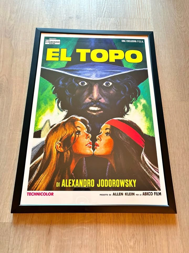 Alejandro Jodorowsky‘s El Topo 13”x19” framed wall art