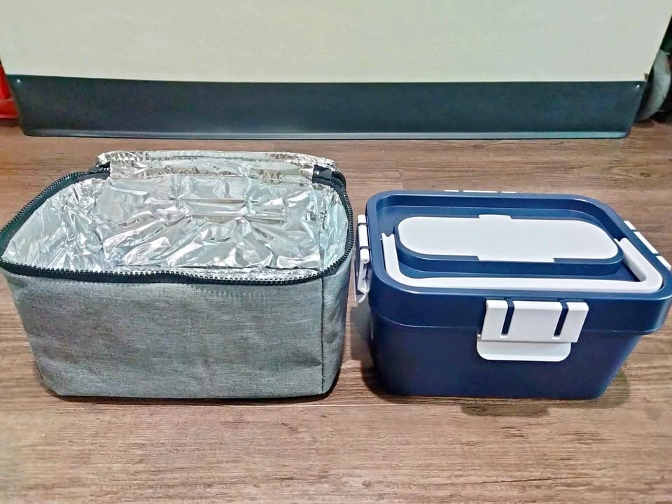 GAOCO Heated Electric Lunch Box + Bag — Brand New!