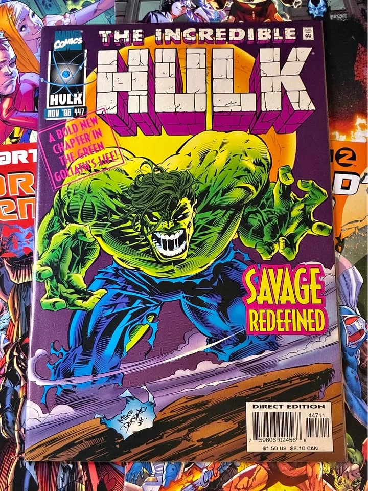 The Incredible Hulk 447 Comic