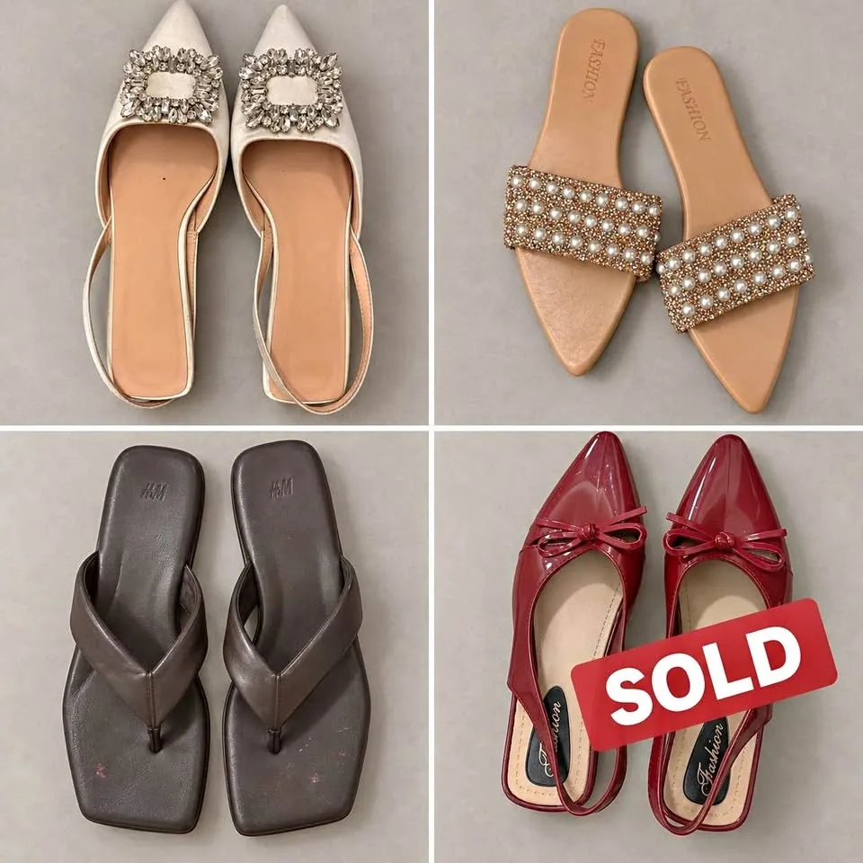 Women’s Shoes & Sandals – Size 9 – $5 Per Pair