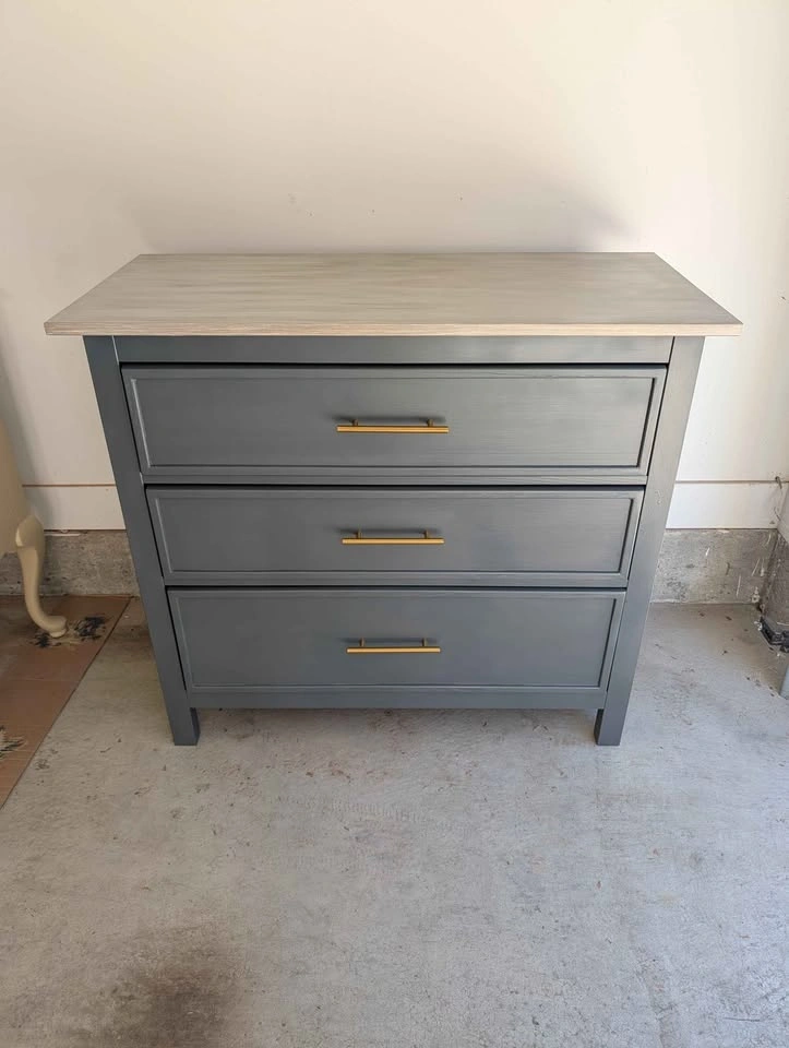 Refurbished IKEA HEMNES 3-Drawer dresser - photo 3