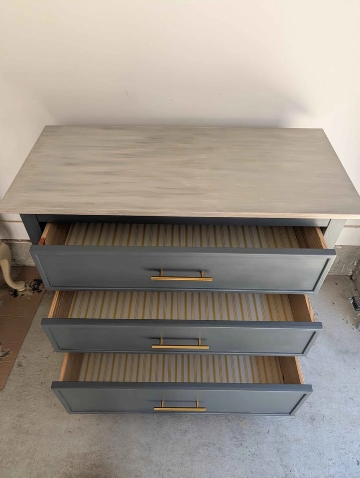 Refurbished IKEA HEMNES 3-Drawer dresser - photo 5