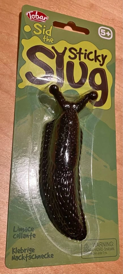 Tobar Sid the Sticky Slug | 4 Inches | Slime Squishee