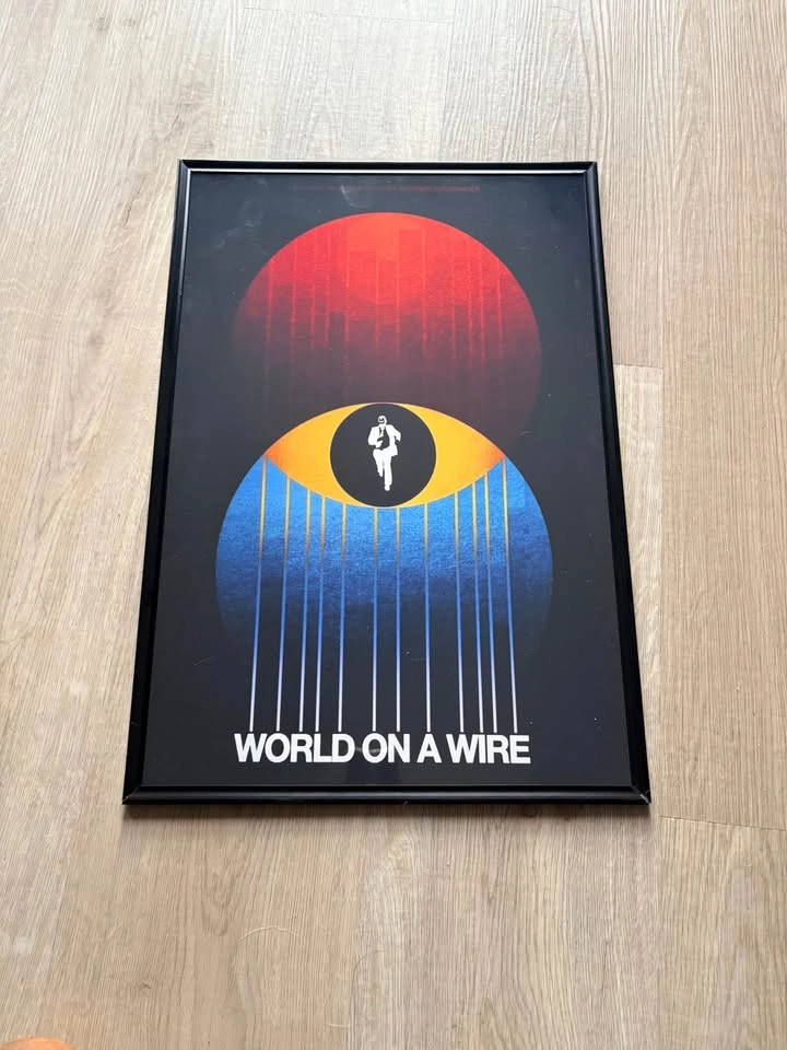 Framed World on a Wire wall art 13x19” - photo 2