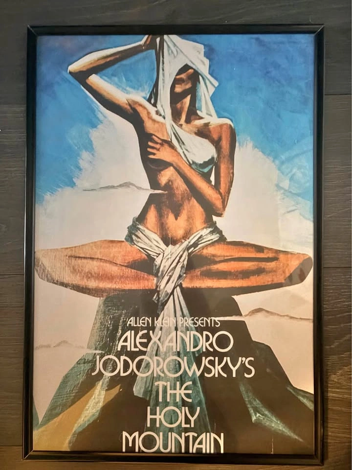 Jodorowskys Holy Mountain framed wall art 13x19”
