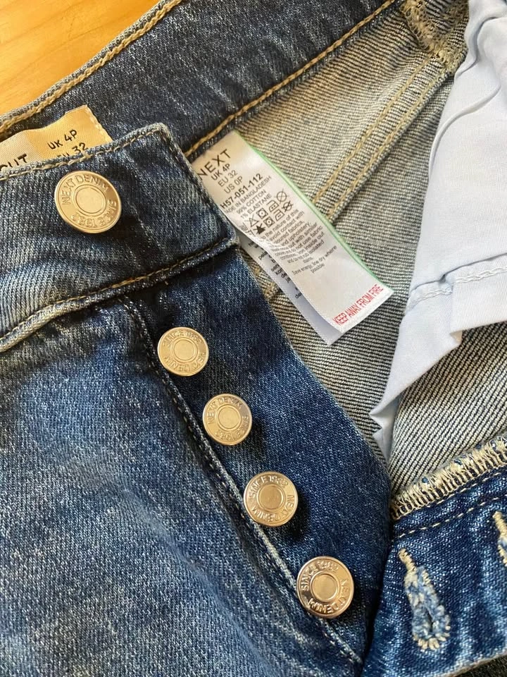 Next Petite Crop Bootcut High Rise Jeans UK 4P/Canadian 6P - photo 5