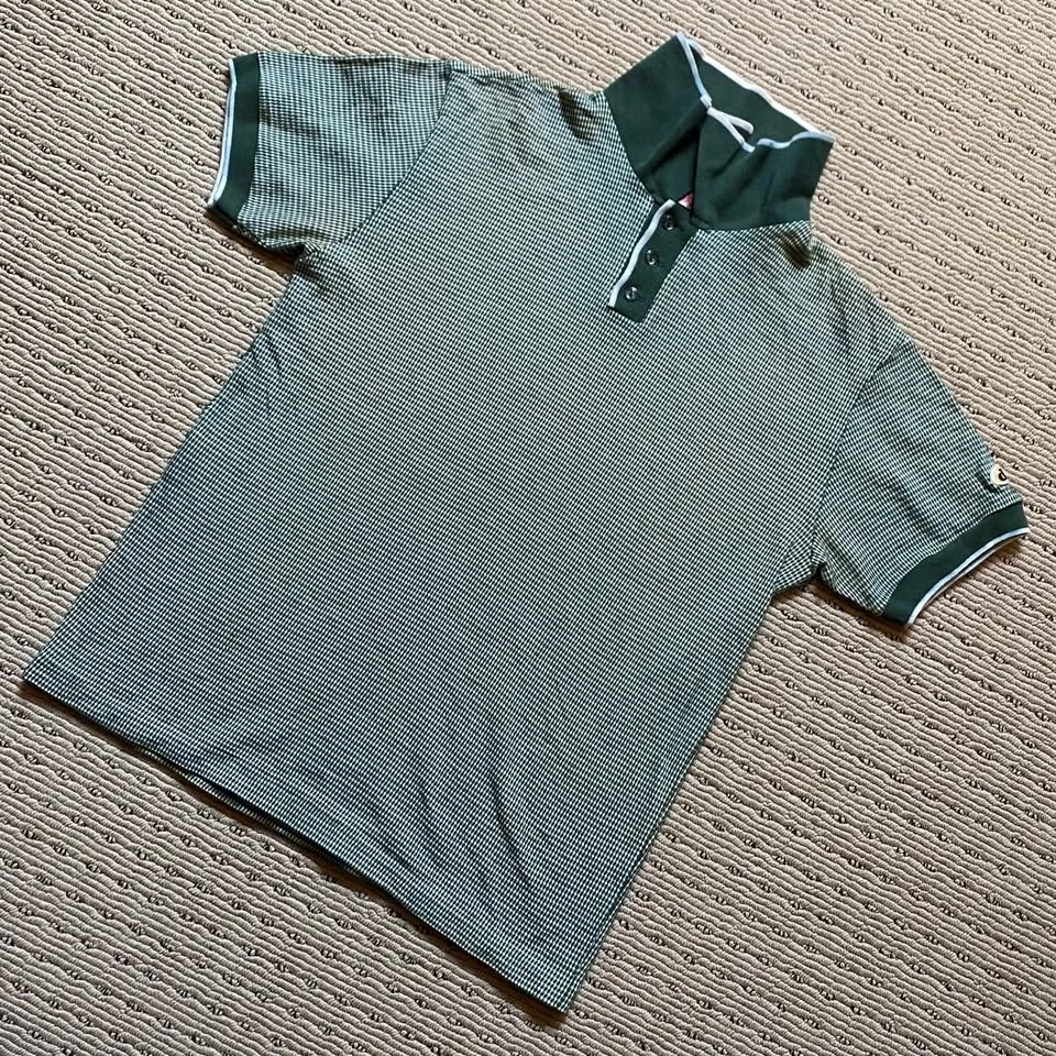 Diesel Green Patterned Polo Shirt Size XL | Porch Pickup - photo 5