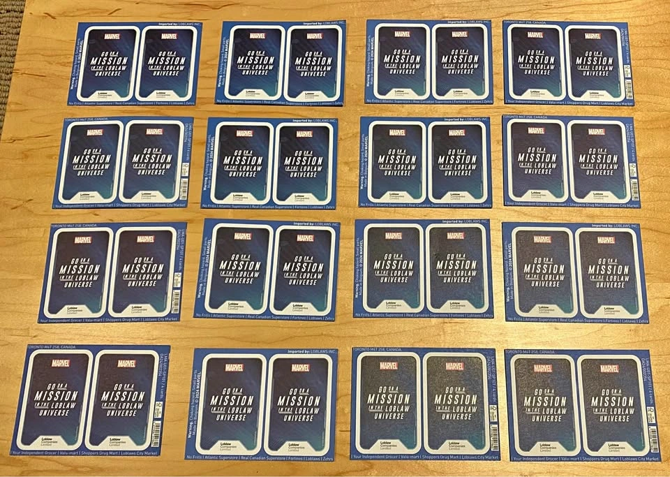 Marvel Loblaw Trading Cards | Porch Pickup in South Surrey