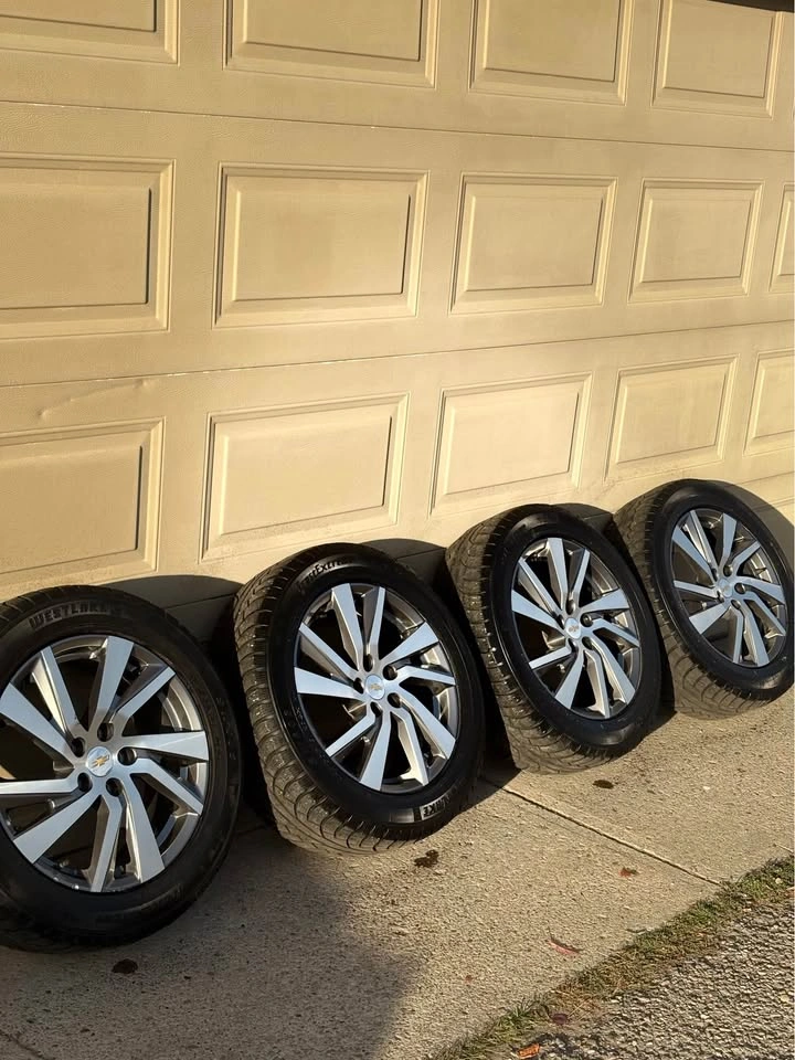 (4) 18” Chevrolet Rims On 225/60R18 Westlake Winter Tires! - photo 2