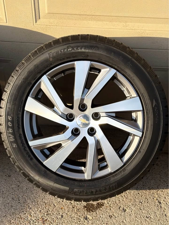(4) 18” Chevrolet Rims On 225/60R18 Westlake Winter Tires! - photo 3