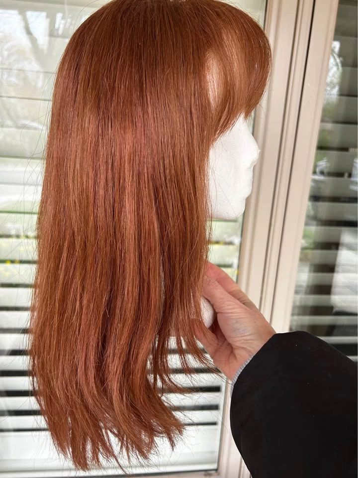 Hand knotted human hair wig - photo 3