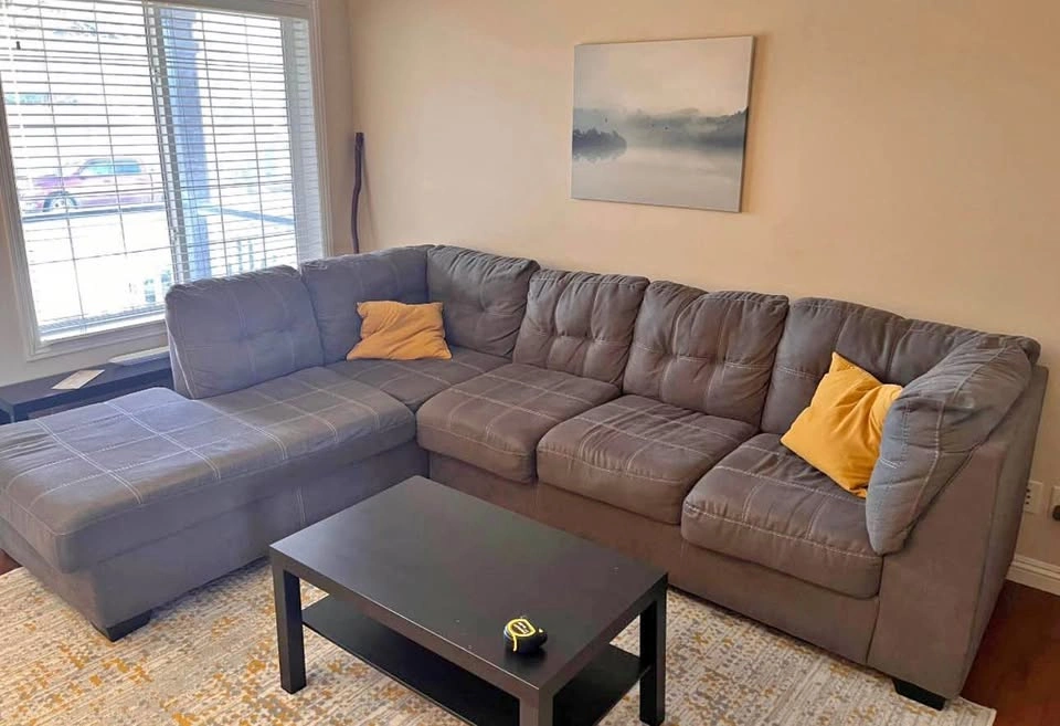 Grey Sectional- Free Delivery
