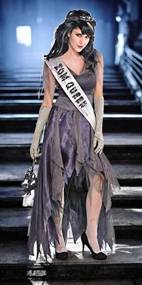 Zombie Prom Queen Costume NEW Adult
