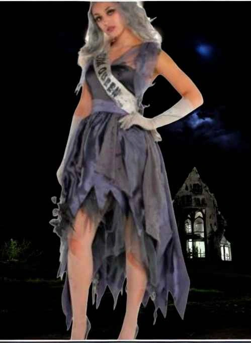 Zombie Prom Queen Costume NEW Adult - photo 4