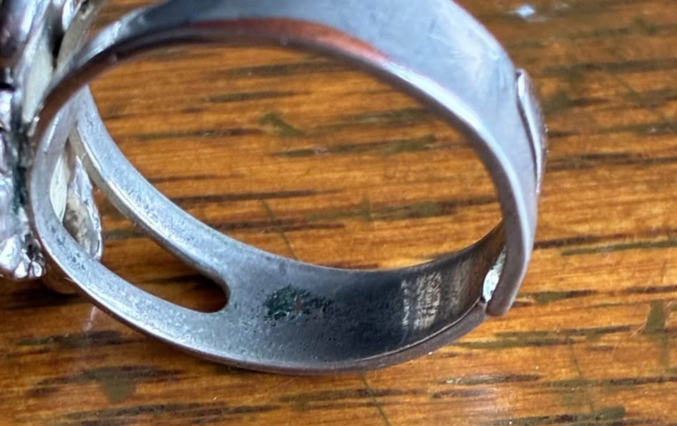 Vintage Style Heart Mood Ring – Adjustable Band - photo 3