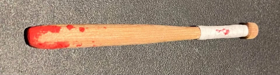 1:12 Marvel McFarlane Hasbro Baseball Bat - photo 2