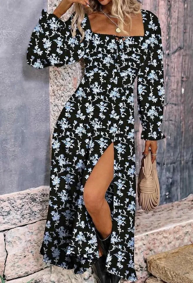 Brand New L Blencot Women’s Floral Maxi Dress – Size L thumbnail