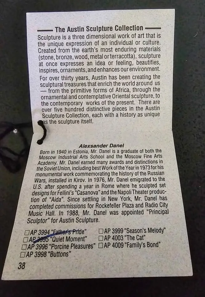 ❤️ Rare Austin Sculpture - Quiet Moments image indicator(4)