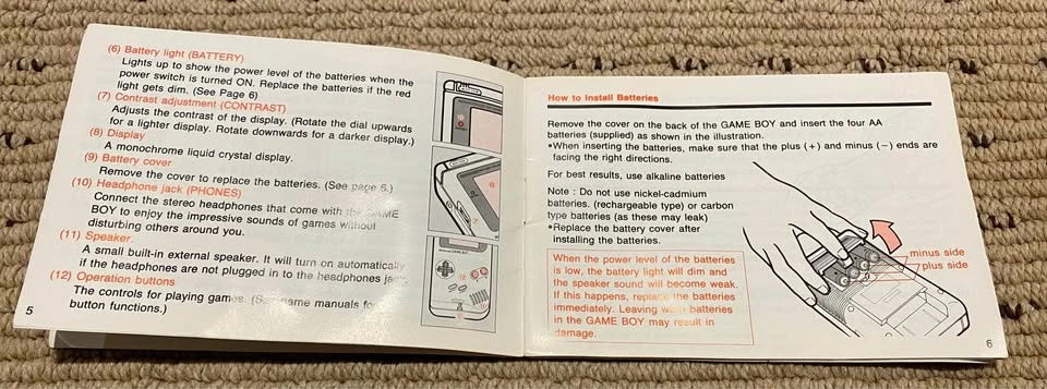 Nintendo Game Boy Owner’s Manual - photo 3