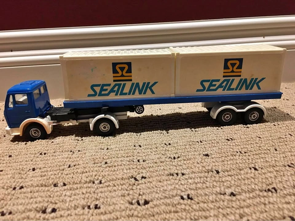 Vintage Corgi Mercedes Benz Semi Truck | 11 Inches