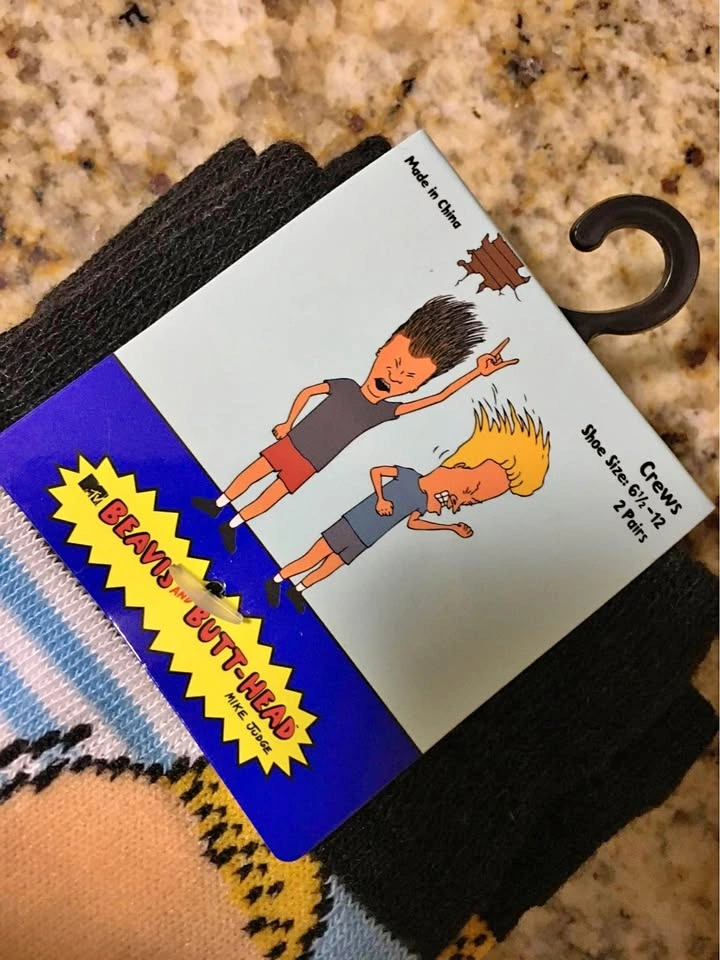 Beavis and Butt-Head Socks
