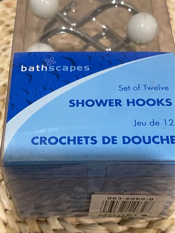 Bathscapes Shower Hooks Set of 12 - photo 3