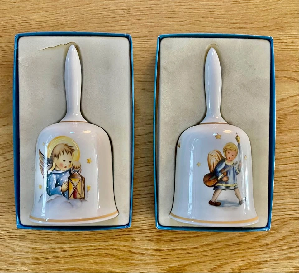 Schmid Christmas Collector Bells 1982 & 1985