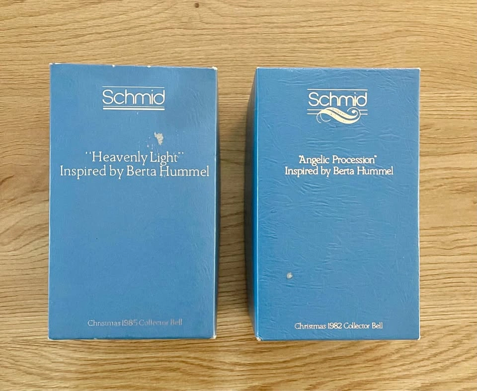 Schmid Christmas Collector Bells 1982 & 1985 - photo 2
