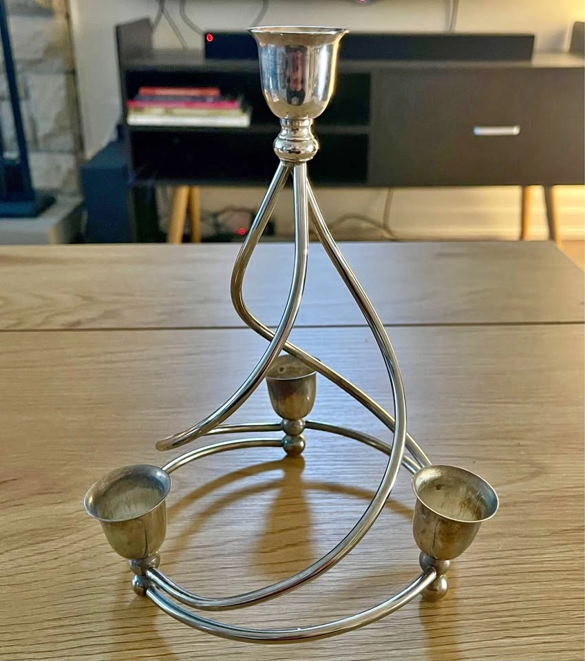 Elegance Silver Plated Candelabra