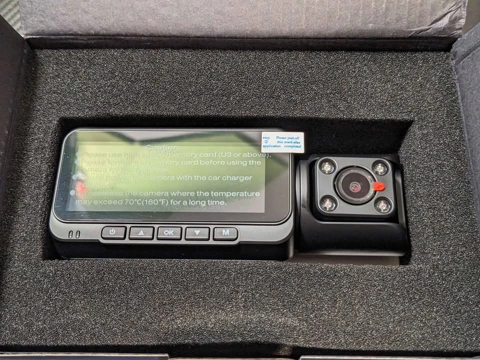 4K WiFi Dash Cam Front and Rear Inside - photo 3