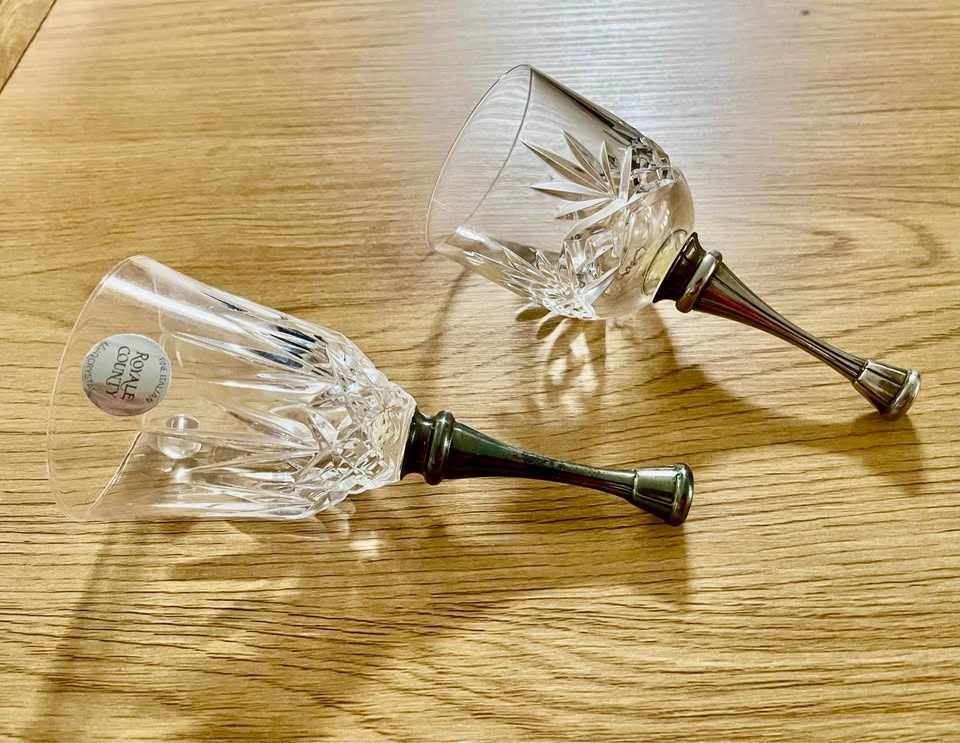 Royale County Crystal Bells with Silver Handles - photo 5