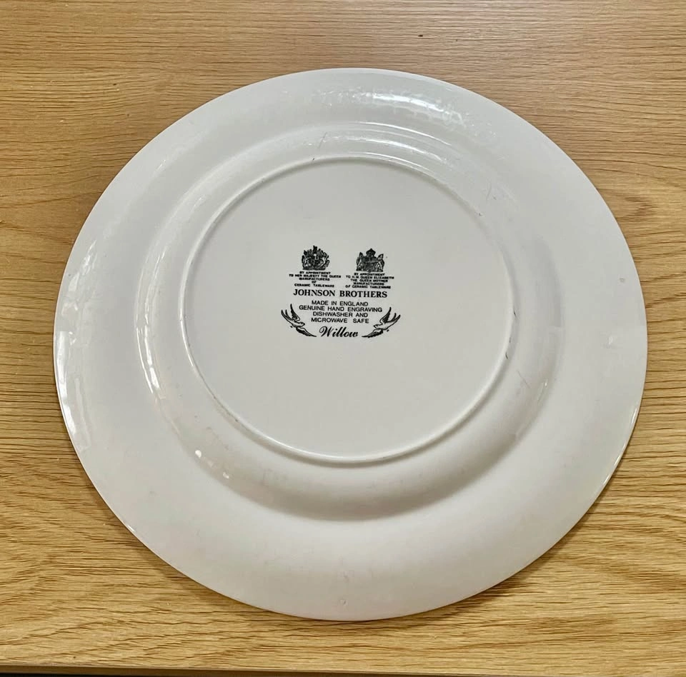Johnson Brothers Willow Blue Dinner Plate - photo 5
