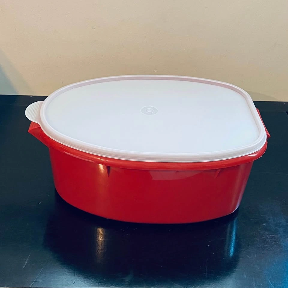 VTG TUPPERWARE 3-Pc Roast Keeper with Removable Insert - photo 2