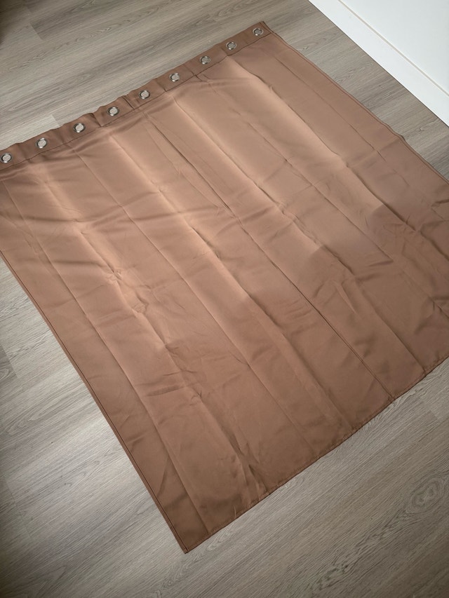 Roses Beige Curtains - 2 Piece - photo 3