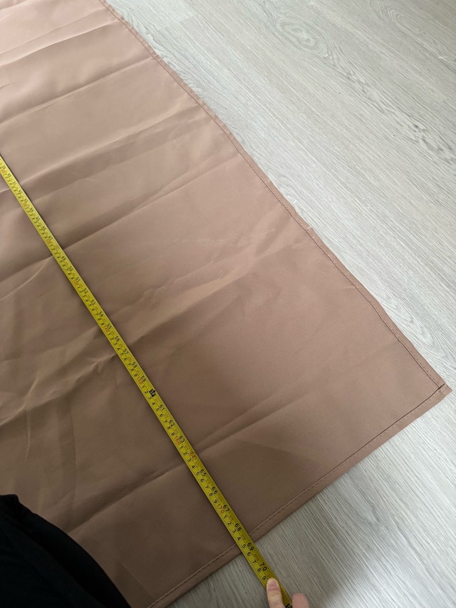 Roses Beige Curtains - 2 Piece - photo 4