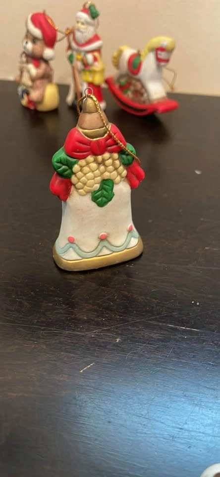 Lot of 11 Vintage Ceramic Christmas Ornaments all for $25 - photo 5