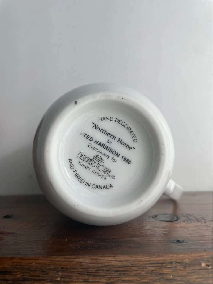 Ted Harrison “Northern Home” Vintage Mug Cup 1986 Yukon - photo 5
