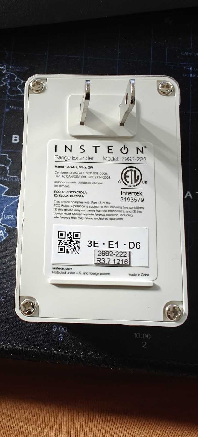INSTEON-Smoke Bridge-2982-222 (2) Units