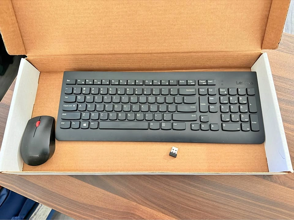 Lenovo keyboard and mouse with usb wireless
