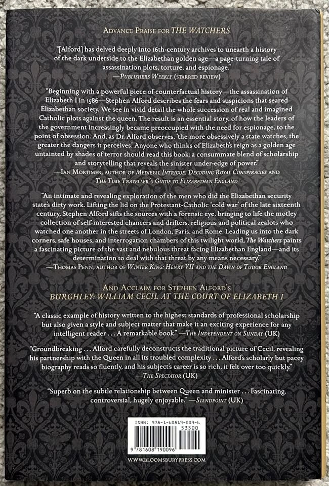 The Watchers: A Secret History of the Reign of Elizabeth I - photo 2