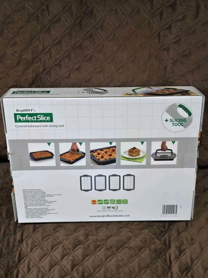 BergHOFF Perfect Slice Covered Bakeware with Slicing Tool - photo 2