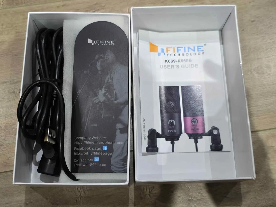 Fifine K669 USB Microphone with Gain control - photo 3