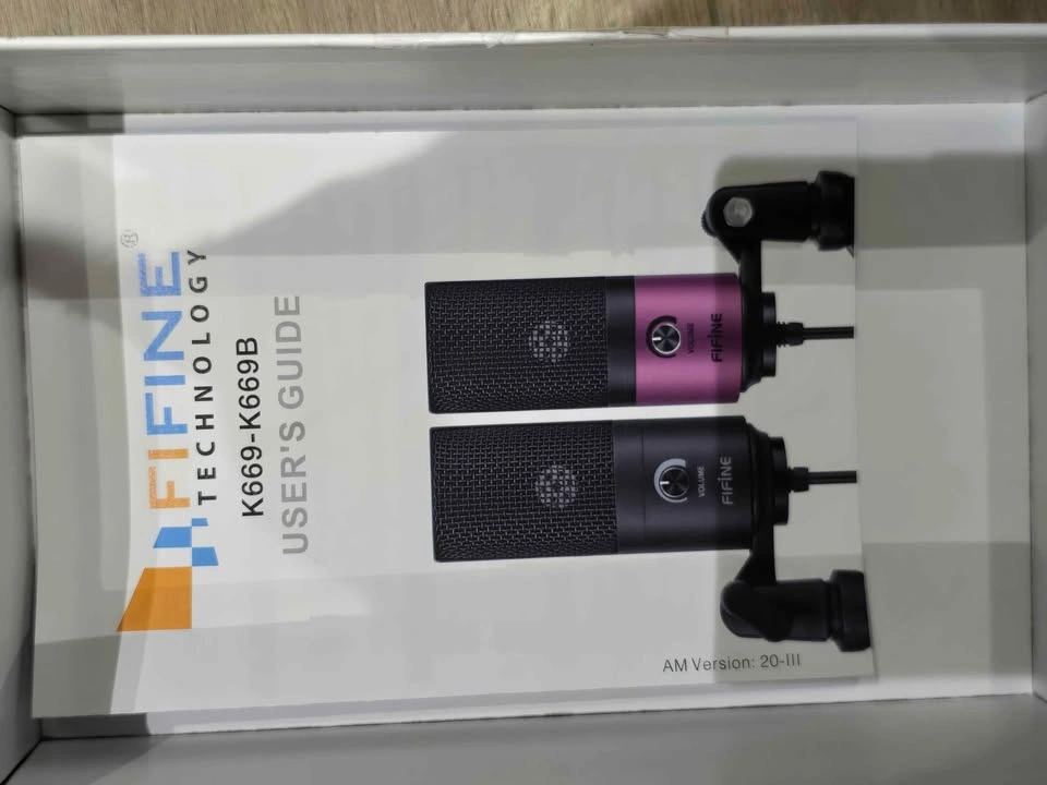 Fifine K669 USB Microphone with Gain control - photo 4