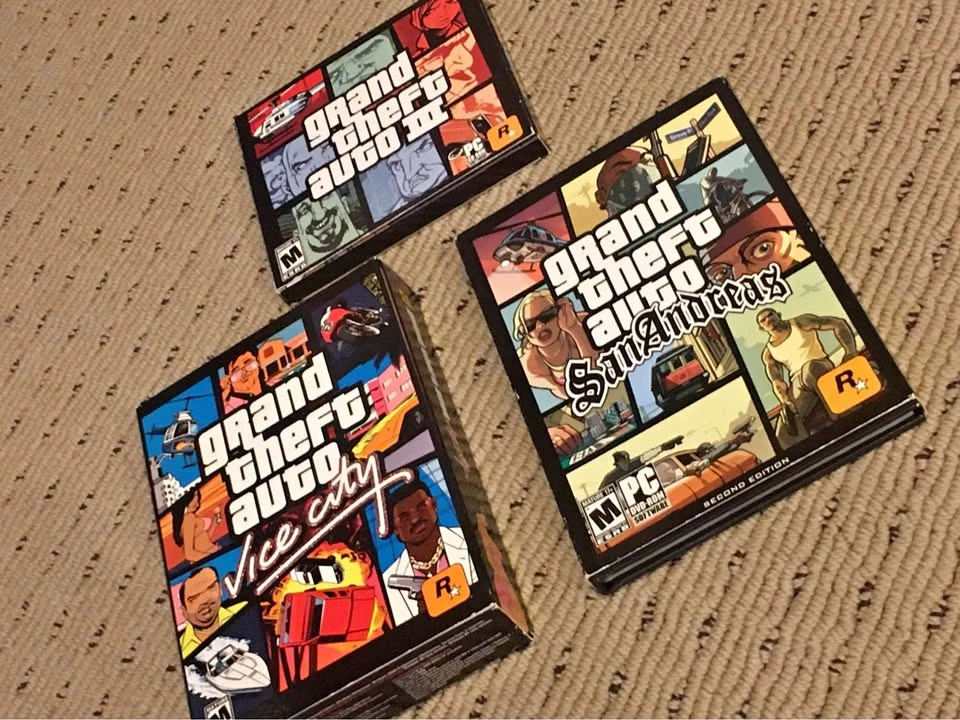 Rockstar Games GTA 3 | Vice City | San Andreas