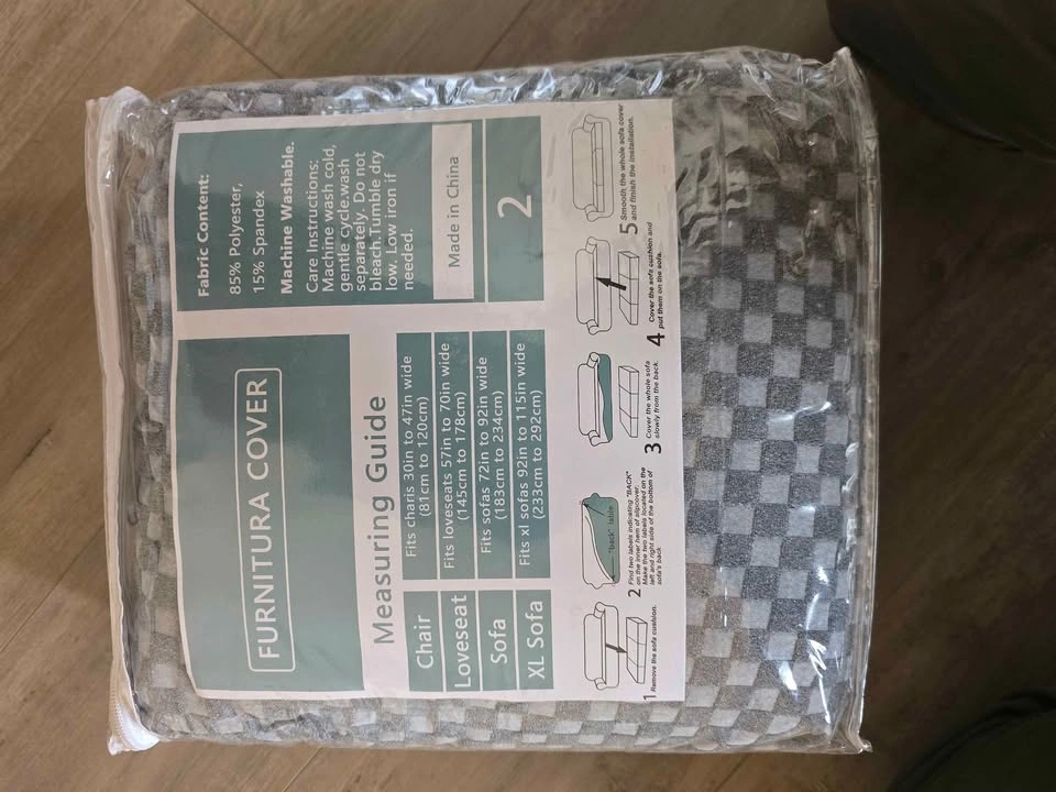 Chelzen Sofa, Loveseat and XL Sofa Slipcover - photo 4