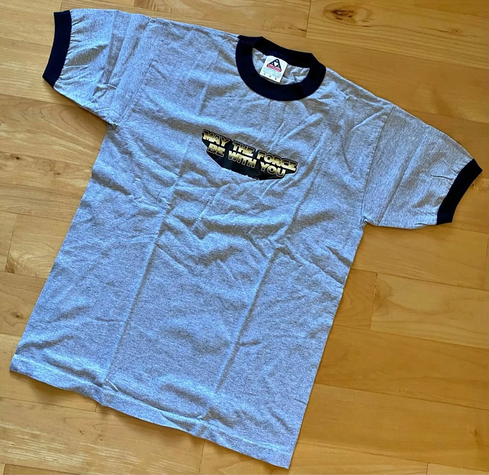 Star Wars “May The Force Be With You” Medium T Shirt