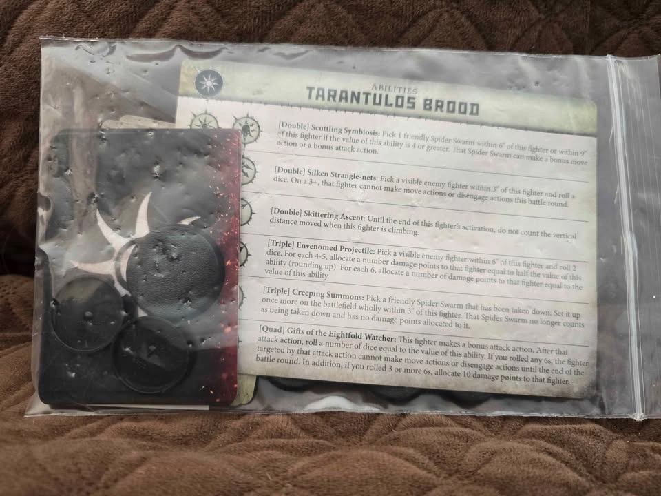 Games Workshop Warhammer Warcry Tarantulos Brood - photo 5